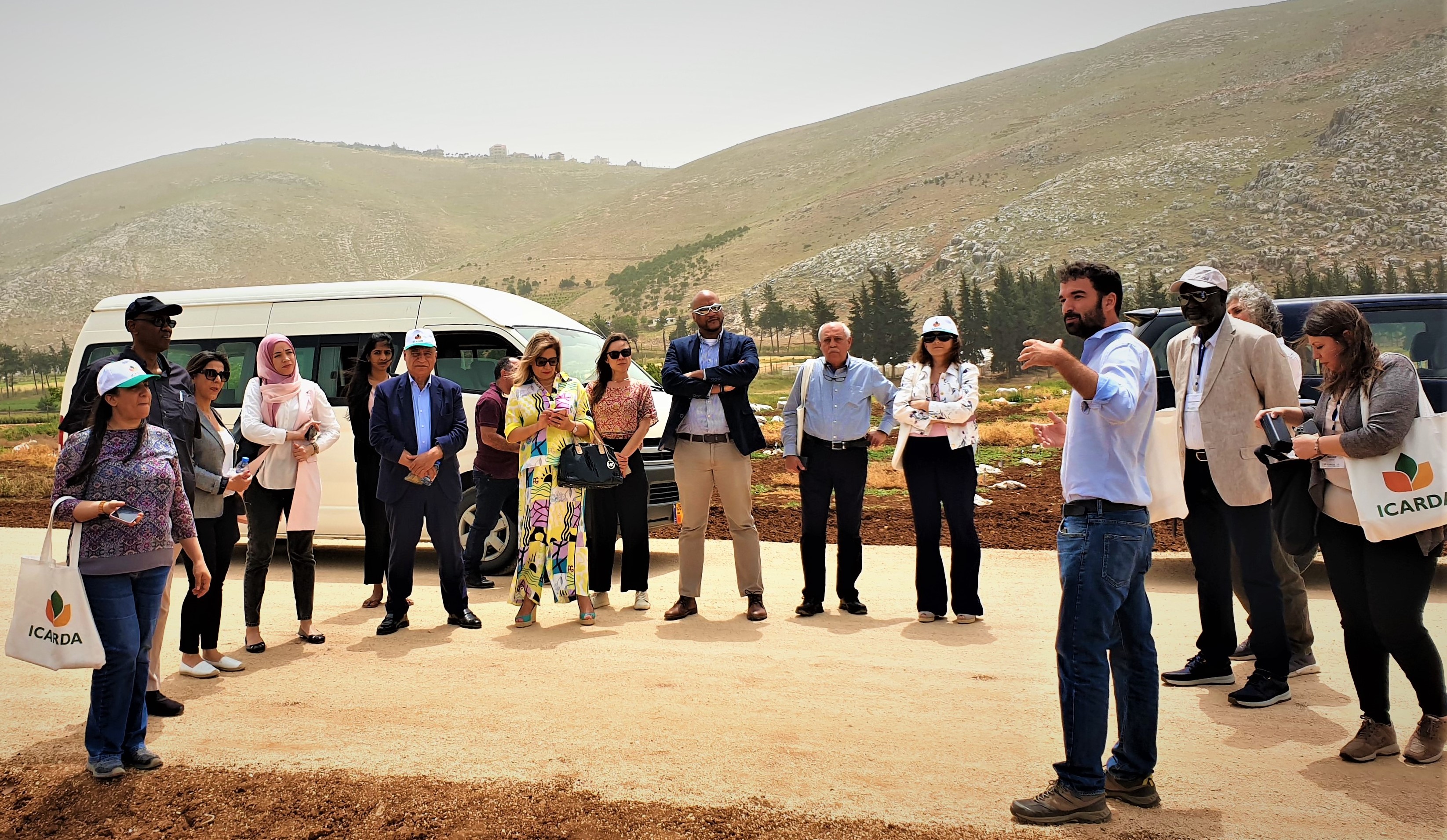 May 22, 2023: Field Day at Terbol Station at Bekaa Valley in Lebanon