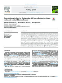Conservation agriculture for closing maize yield gap and enhancing climate resilience in semi-arid Eastern Rwanda