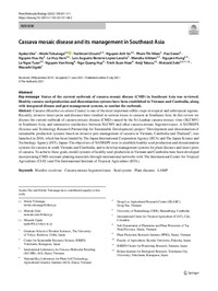 Cassava mosaic disease and its management in Southeast Asia
