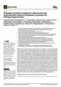 Evaluation of Global Composite Collection Reveals Agronomically Superior Germplasm Accessions for Chickpea Improvement