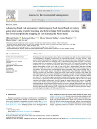 Advancing flood risk assessment: Multitemporal SAR-based flood inventory generation using transfer learning and hybrid fuzzy-AHP-machine learning for flood susceptibility mapping in the Mahananda River Basin