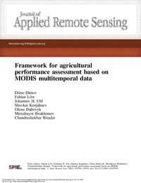 Framework for agricultural performance assessment based on MODIS multitemporal data