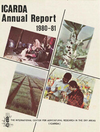 ICARDA Annual Report 1980-1981