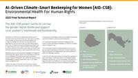 AI-Driven Climate-Smart Beekeeping for Women (AID-CSB) Environmental Health For Human Rights | 2022 Report Brief