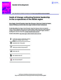Seeds of change: cultivating feminist leadership in the co-operatives of the MENA region