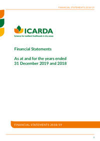ICARDA 2019 Financial Statement