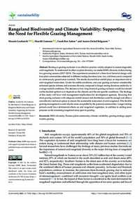 Rangeland Biodiversity and Climate Variability: Supporting the Need for Flexible Grazing Management 