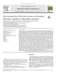 Predicting Spatial Risk of Wolf-Cattle Encounters and Depredation