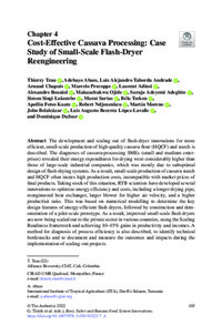 Cost-Effective Cassava Processing: Case Study of Small-Scale Flash-Dryer Reengineering