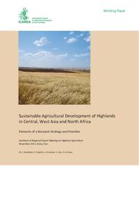 Sustainable Agricultural Development of Highlands in Central, West Asia and North Africa