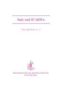 Italy and ICARDA