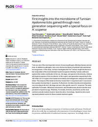 First insights into the microbiome of Tunisian Hyalomma ticks gained through nextgeneration sequencing with a special focus on H. scupense