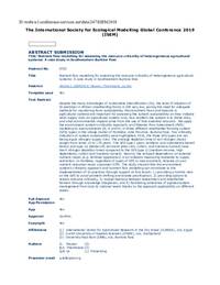 Nutrient flow modelling for assessing the resource criticality of heterogeneous agricultural systems: A case study in Southwestern Burkina Faso