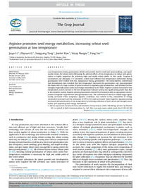 Arginine promotes seed energy metabolism, increasing wheat seed  germination at low temperature