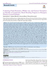 Evaluating Flock Dynamics, Offtake-rate, and Farmers’ Perception on Benefits of Community Based Breeding Program in Doyogena District, Central Ethiopia