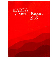 ICARDA Annual Report 1985