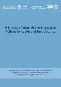 A Strategic Partnership to Strengthen Policies for Water and Food Security