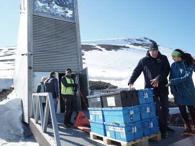 Svalbard Seed Deposit June 2025