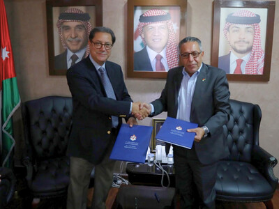 Director General Aly Abousabaa, and Dr. Jihad Al-Mahamid, Secretary-General of Jordan’s Ministry of Water and Irrigation (MWI)