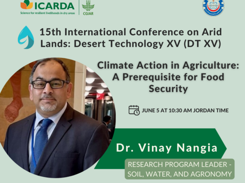 15th International Conference on Arid Lands