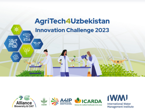 AgriTech4Uzbekistan Header of Program with Logos