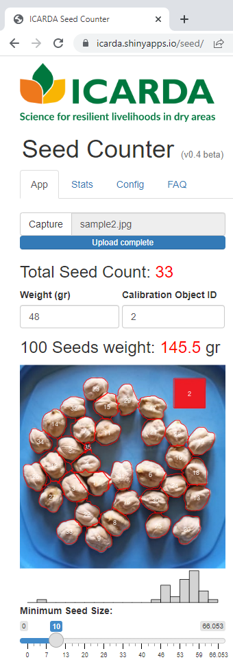 ICARDA Seed Counter