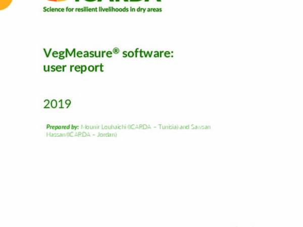 VegMeasure® Software: User Report