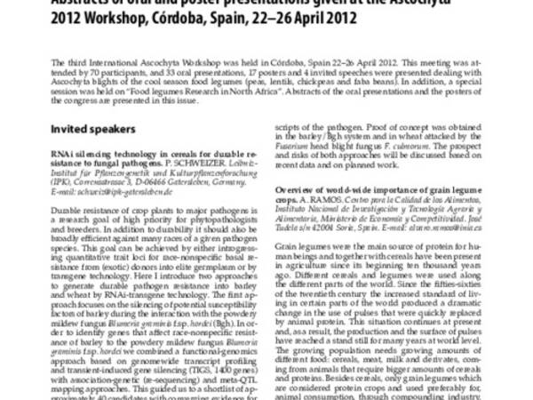 Combining Ascochyta blight resistance and high yield in lentil cultivars