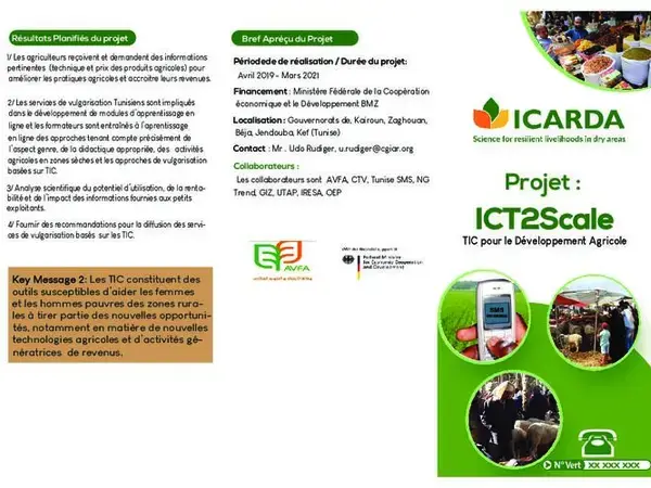 ICT2Scale project flyer
