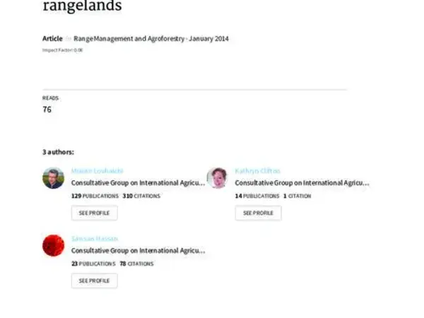 Direct seeding of Salsola vermiculata for rehabilitation of degraded arid and semi-arid rangelands