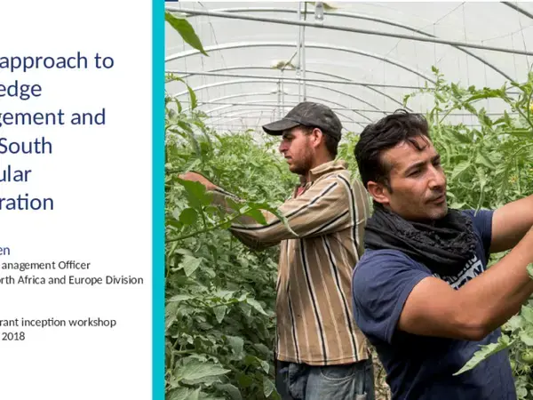 Strengthening Knowledge Management for Greater Development Effectiveness - IFAD, KM & SSTC