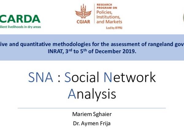 SNA: Social Network Analysis