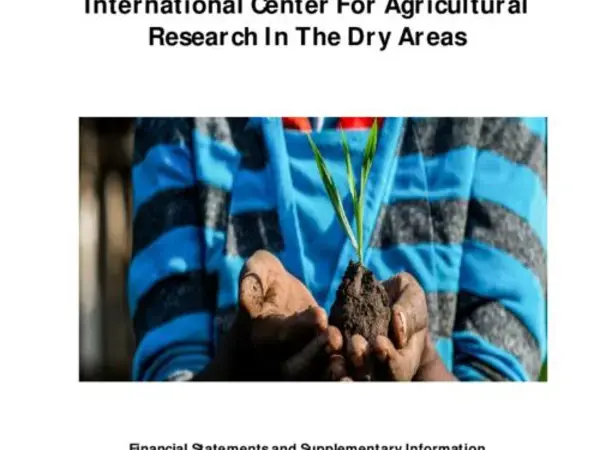 ICARDA 2016 Financial Statement