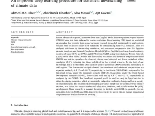 An improved deep learning procedure for statistical downscaling  of climate data