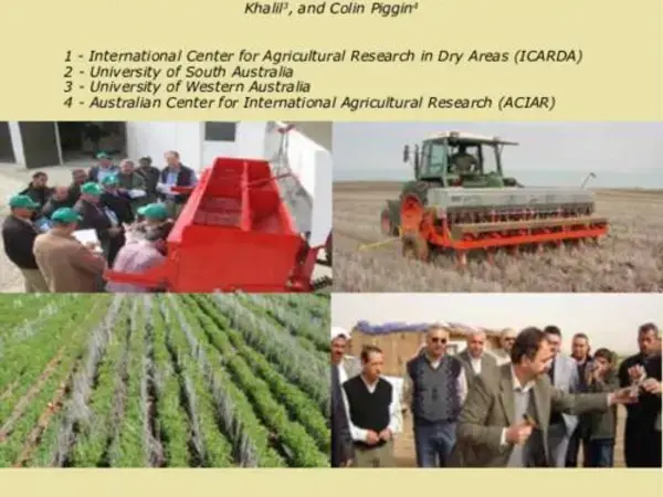 The Practical Implementation of Conservation Agriculture in the Middle East 
