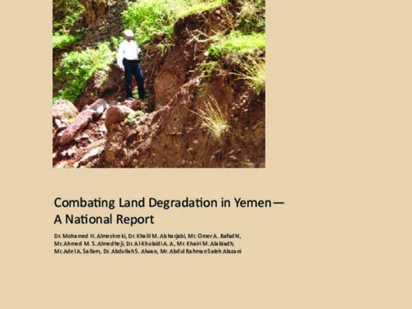 Combating Land degradation in Yemen