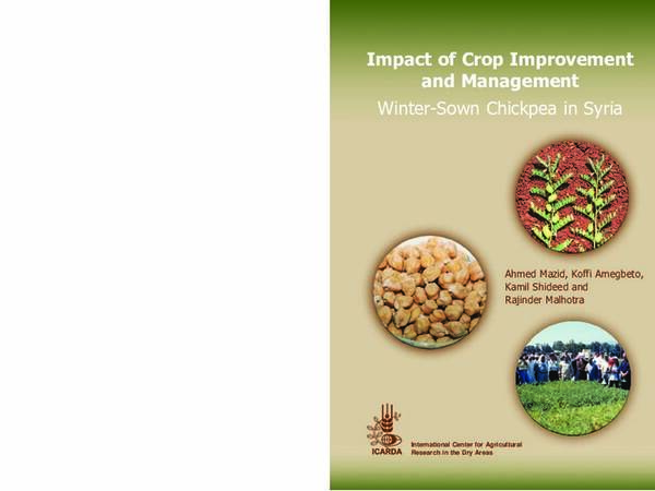 Impact of Crop Improvement and Management Winter-Sown Chickpea in Syria