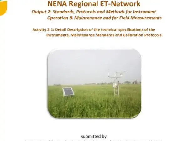 Detail Description of the technical specifications of the Instruments, Maintenance Standards and Calibration Protocols.