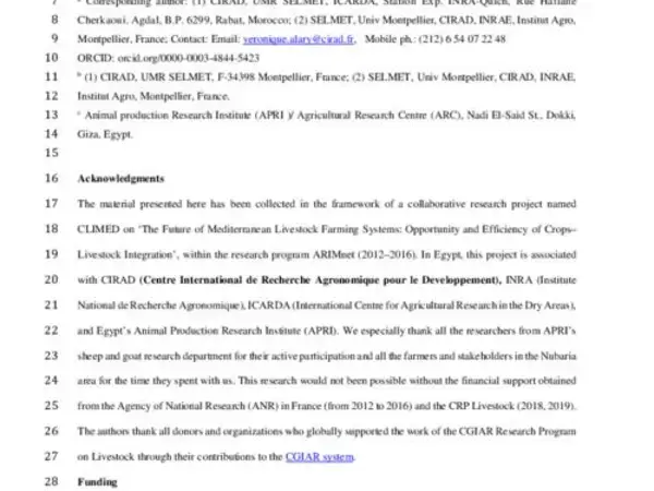Multi-criteria assessment of the sustainability of farming systems in the reclaimed desert lands of Egypt