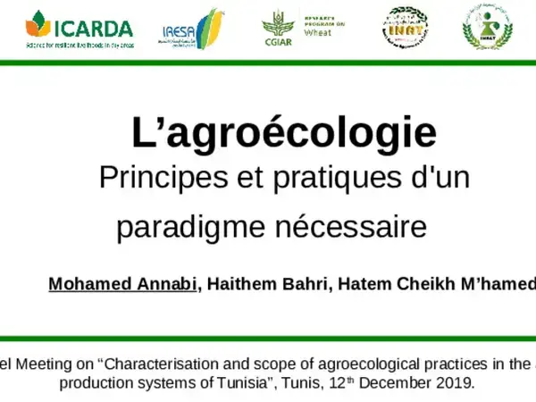 L’Agroécologie Principes et pratiques d'un paradigme nécessaire