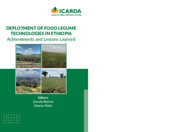 Deployment of Food Legume Technologies in Ethiopia: Achievements and Lessons Learned