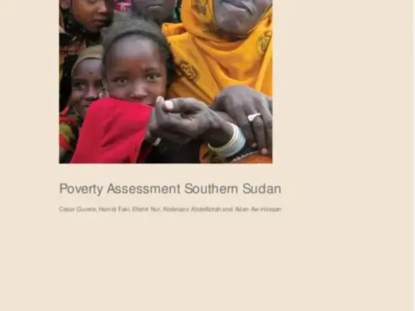 Poverty Assessment Southern Sudan (Poverty Assessment and Mapping in Sudan Part 2)