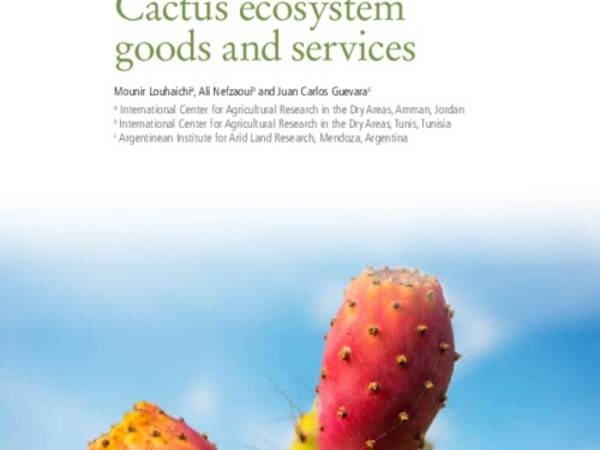 Cactus ecosystem goods and services