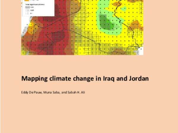 Mapping climate change in Iraq and Jordan