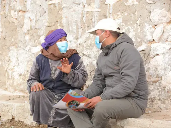 Woman in the Tunisian rangelands (picture: Zied Idoudi)