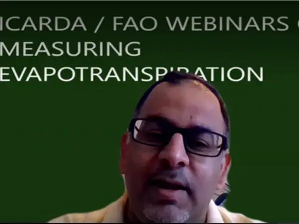 ICARDA / FAO WEBINARS ON MEASURING EVAPOTRANSPIRATION