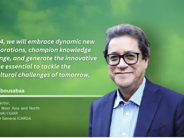 Pioneering Agri-Science for 2024 - A message from Aly Abousabaa