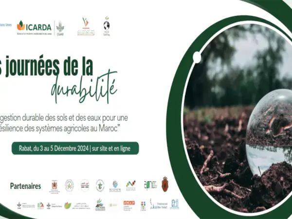 Towards Sustainable Soil and Water Management for Better Resilience of Agricultural Systems in Morocco.