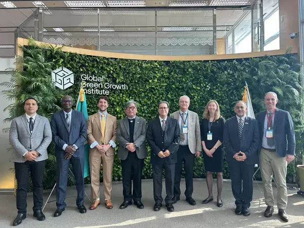 ICARDA delegation with GGGI at GGGWeek 2025. © GGGI