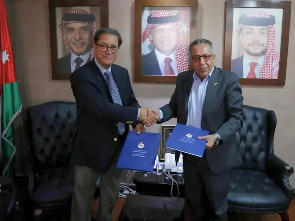 Director General Aly Abousabaa, and Dr. Jihad Al-Mahamid, Secretary-General of Jordan’s Ministry of Water and Irrigation (MWI)